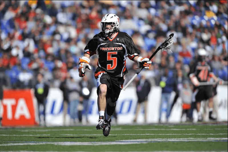 Jimmy Davis playing Division I lacrosse at Princeton University